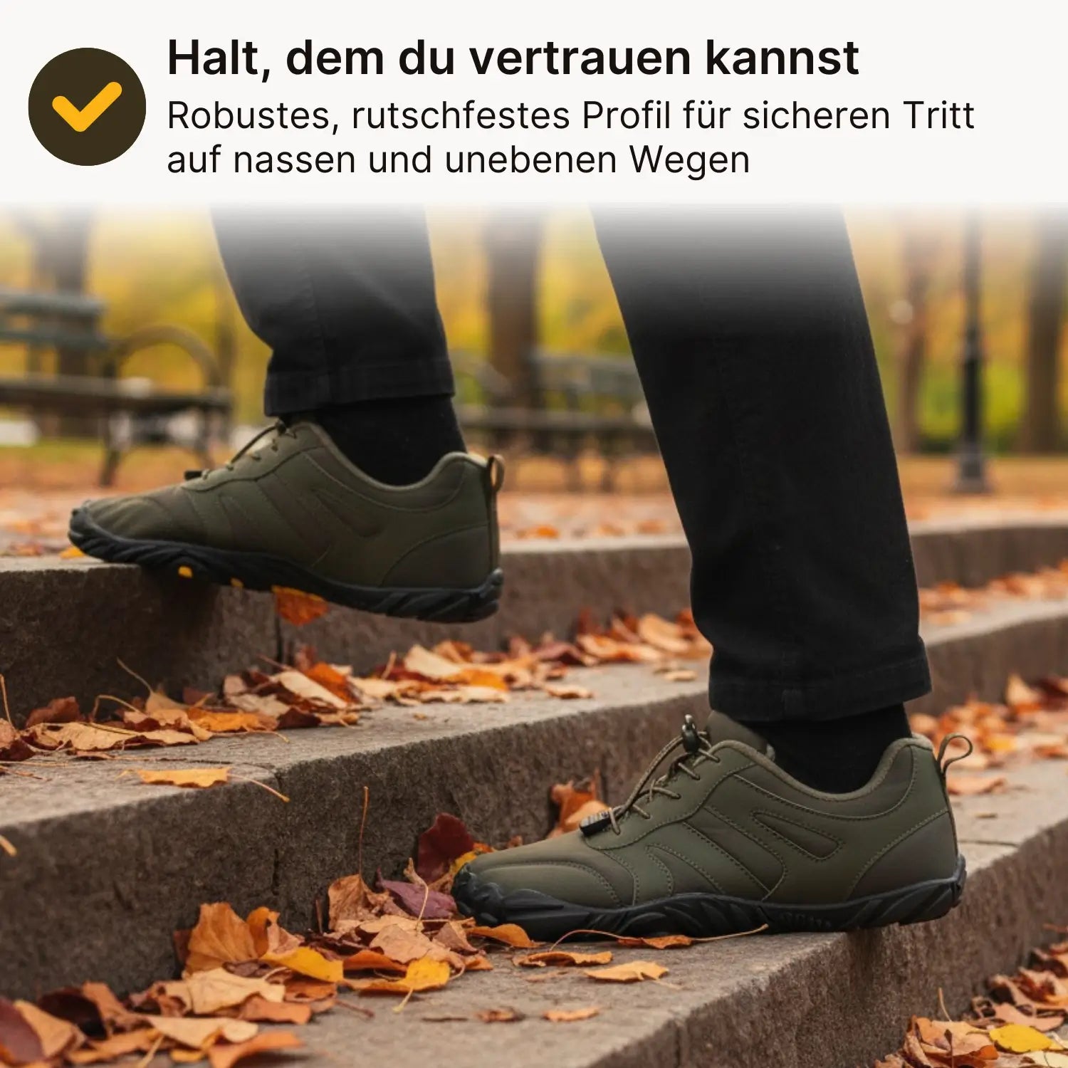 Everest Pro – Wasserabweisende Herbst-Barfußschuhe mit sicherem Halt & warmem Futter (Unisex)