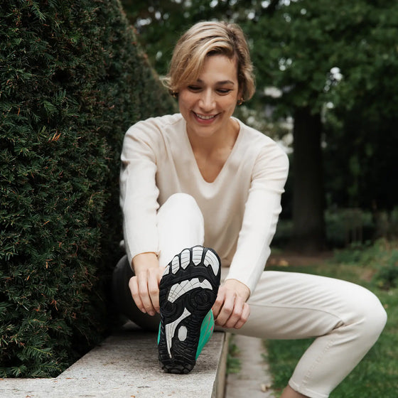 Probieren Sie Barfußschuhe risikofrei aus