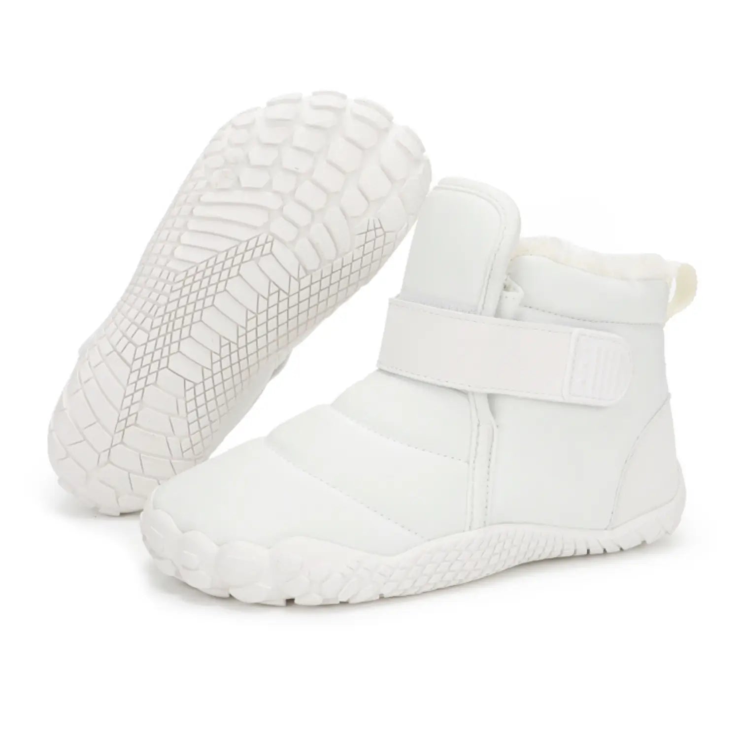 Familien-Paket – 99,7 % wasserdicht & schneefest. Winter‑Barfußschuhe + Winterfeste, isolierte High-Top-Barfußschuhe für Kinder