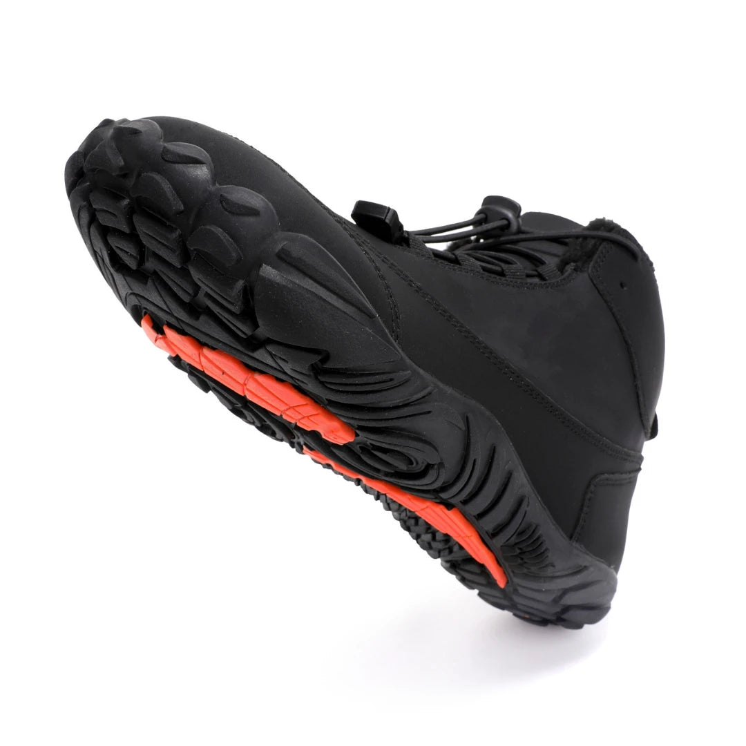 Polaris HydroTex™ – 99,7 % wasserdicht & rutschfest. Allwetter‑Barfußstiefel (Unisex)