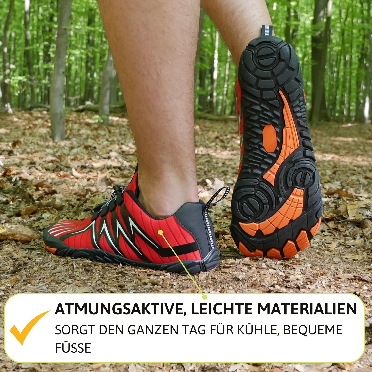 Explorer - Übergangs Barfußschuhe.