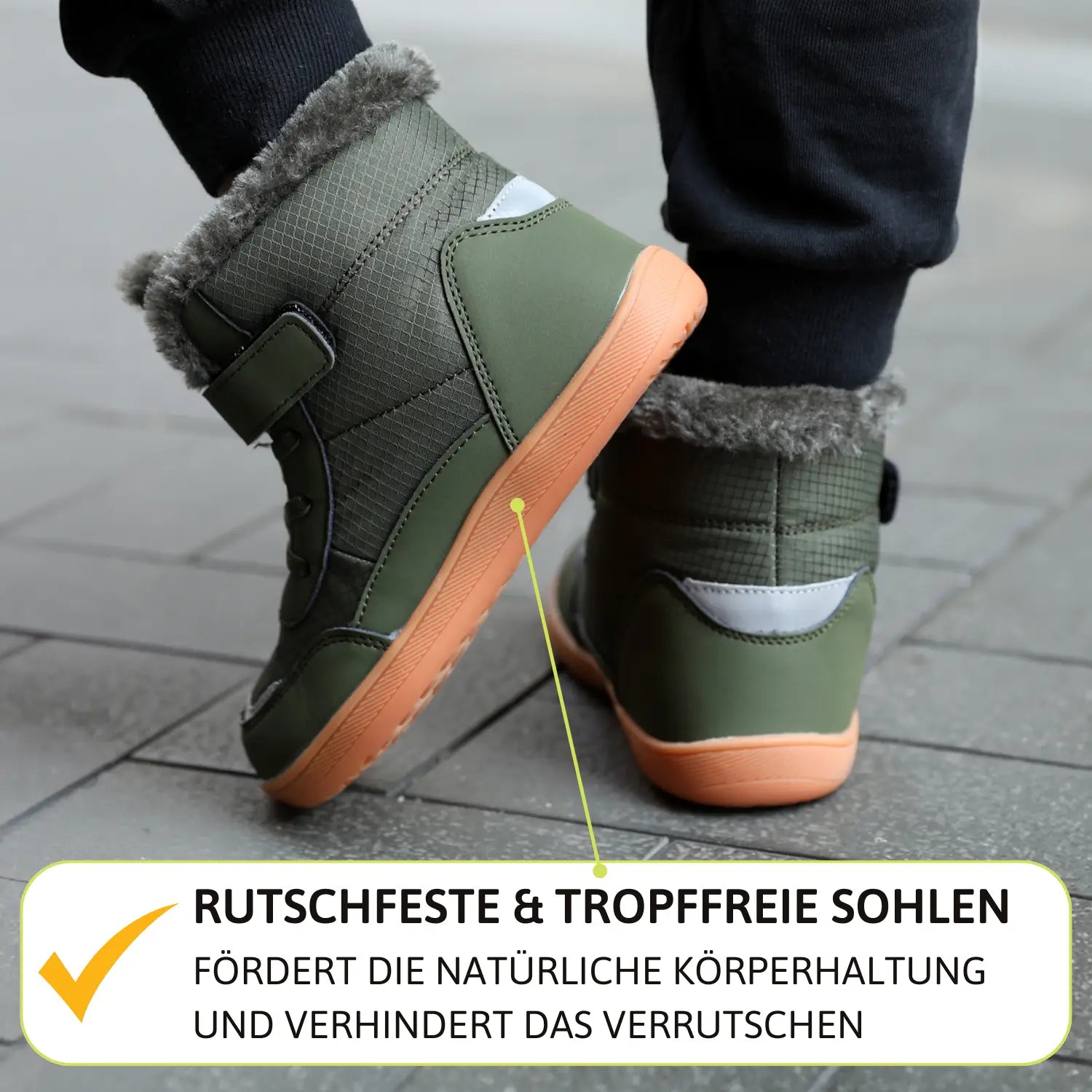 Frostline Kids - Warme und Wasserabweisende Kinder-Barfußschuhe (3 - 15 Jahre) (1+1 GRATIS)