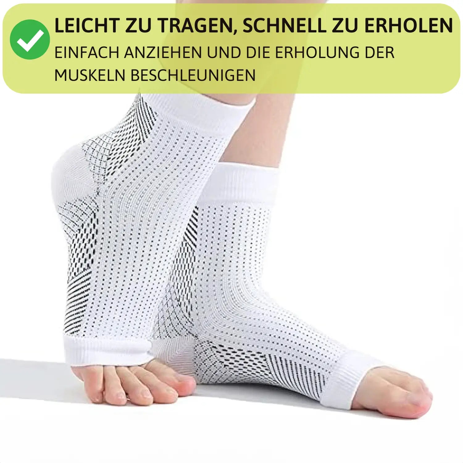 OrthoSocks - Orthopädische Kompressionssocken für ganztägigen Komfort (3 Paar)