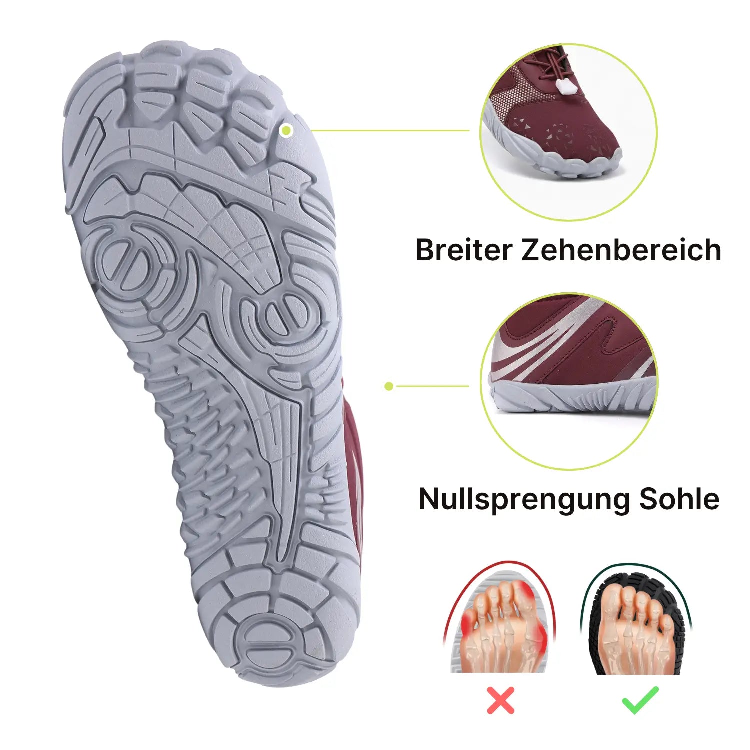 Nordic – Warme, flexible & wasserabweisende Winter-Barfußschuhe (Unisex) (1+1 GRATIS)