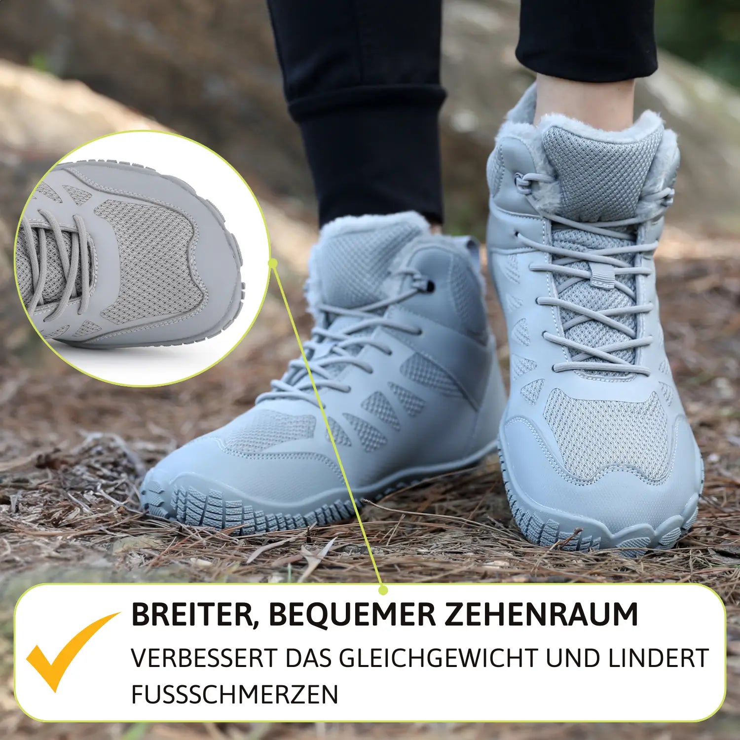 Frostline Max - Warme und Wasserabweisende Barfußschuhe (1+1 GRATIS)