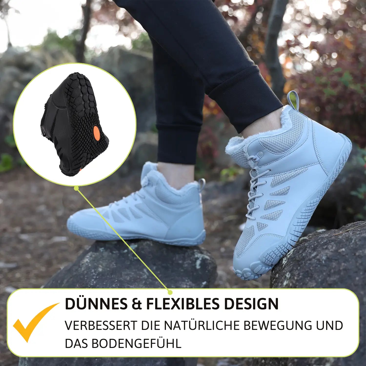 Frostline Max - Warme und Wasserabweisende Barfußschuhe (1+1 GRATIS)