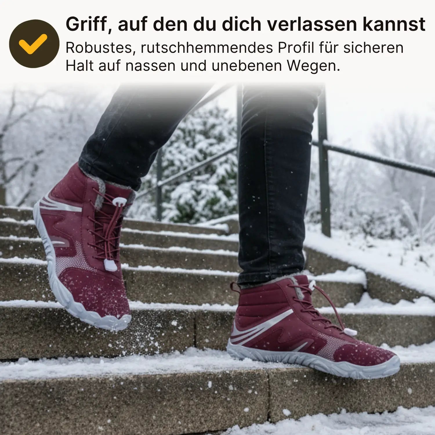 Nordic – Warme, flexible & wasserabweisende Winter-Barfußschuhe (Unisex) (1+1 GRATIS)