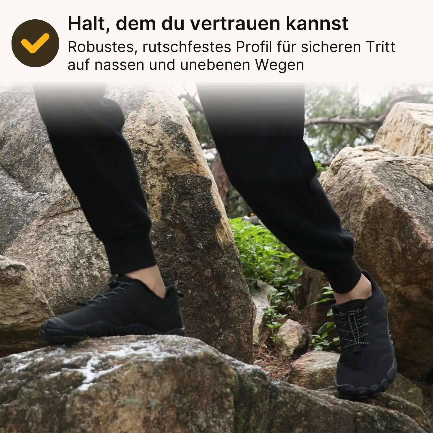 Everest Pro – Wasserabweisende Herbst-Barfußschuhe mit sicherem Halt & warmem Futter (Unisex) (1+1 GRATIS)