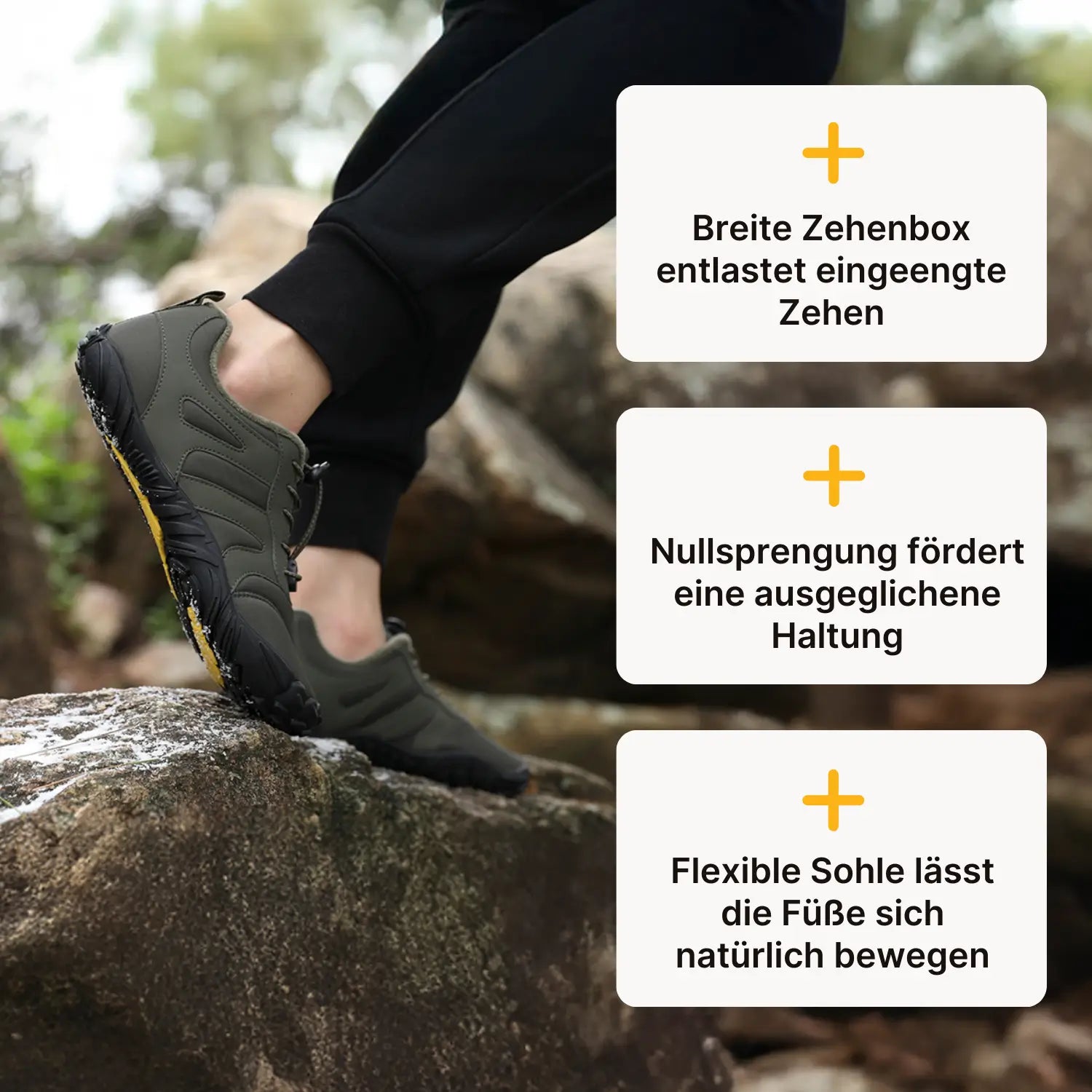 Everest Pro – Wasserabweisende Herbst-Barfußschuhe mit sicherem Halt & warmem Futter (Unisex) (1+1 GRATIS)