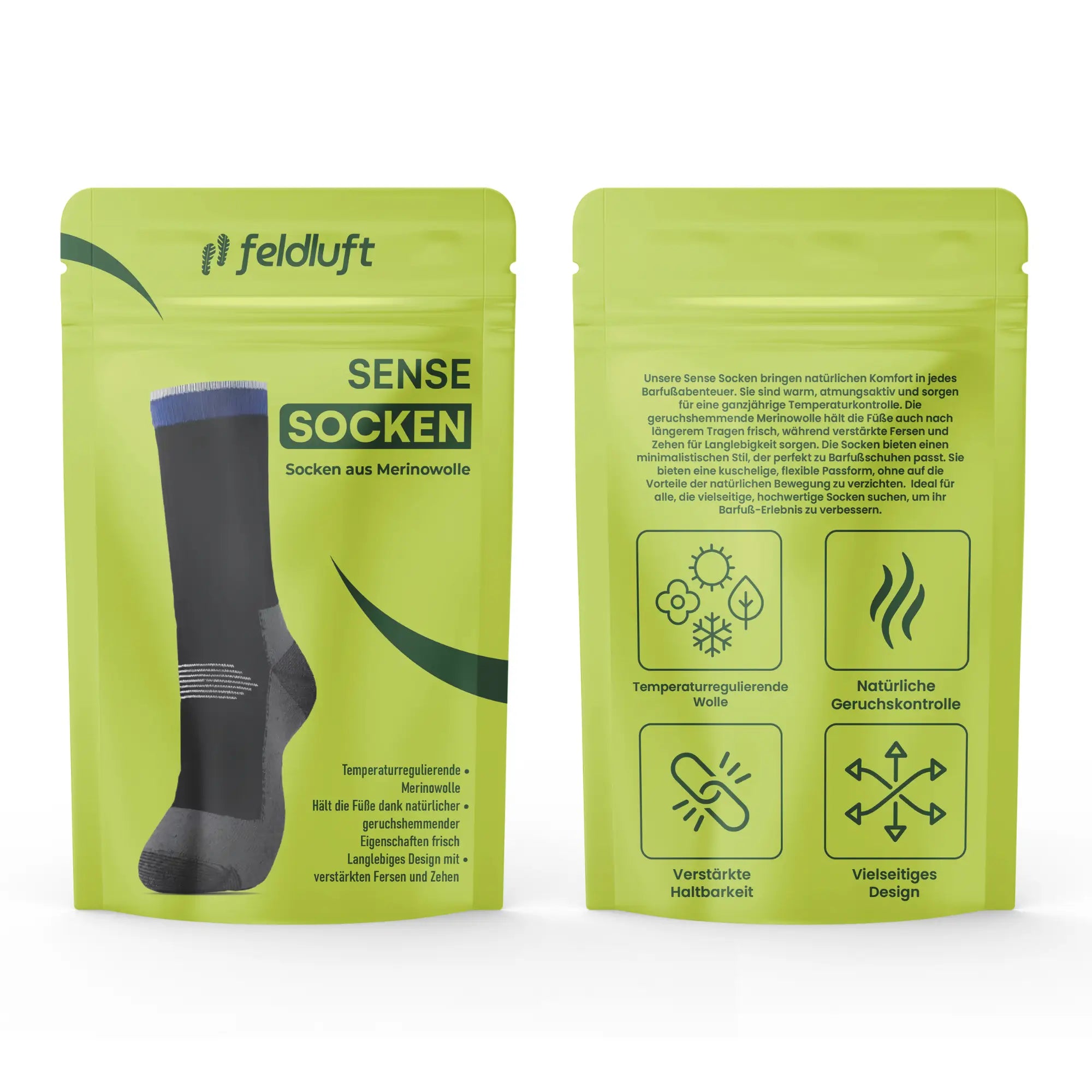 Sense™ Socken - Merinowolle-Socken (3 Paar)